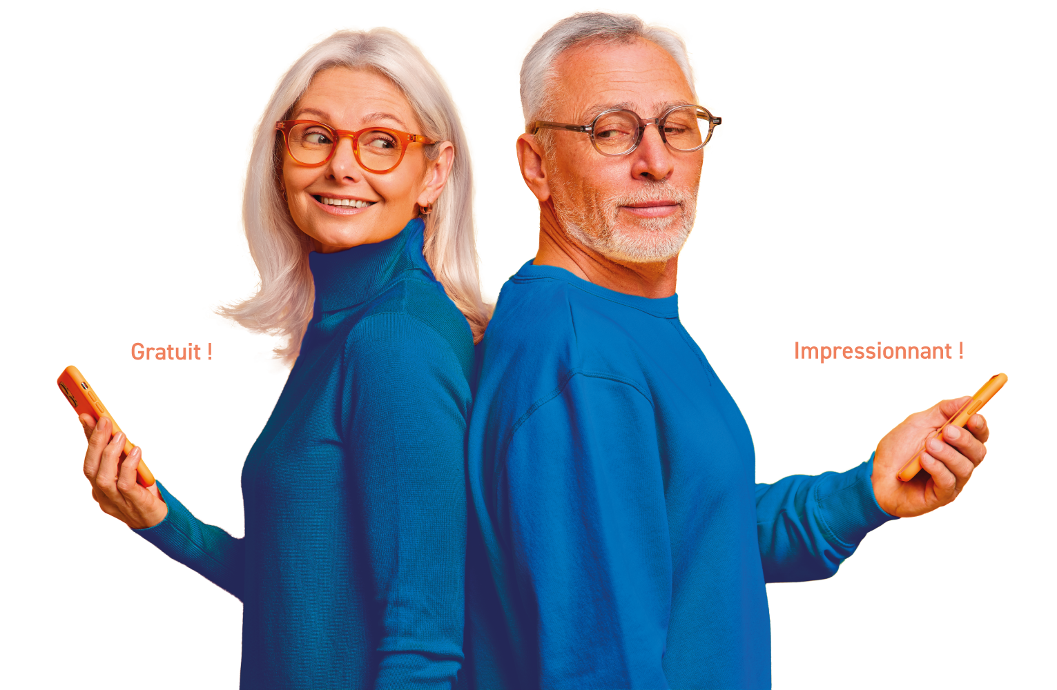 Couple satisfait avec leur estimation PEB
